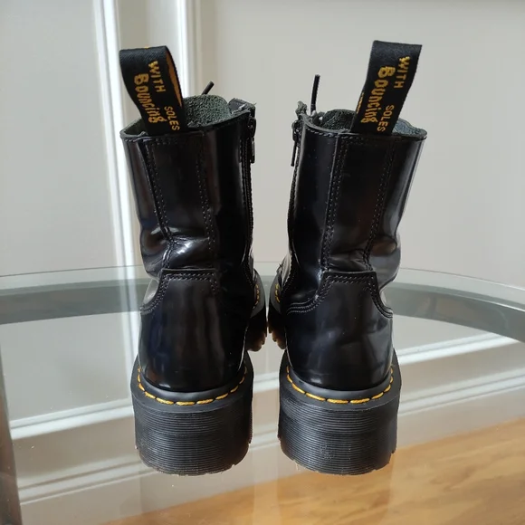 Dr Martens Jadon Platform Combat Boots Men's 7 Fit Women's 8.5 - Picture 7 of 13